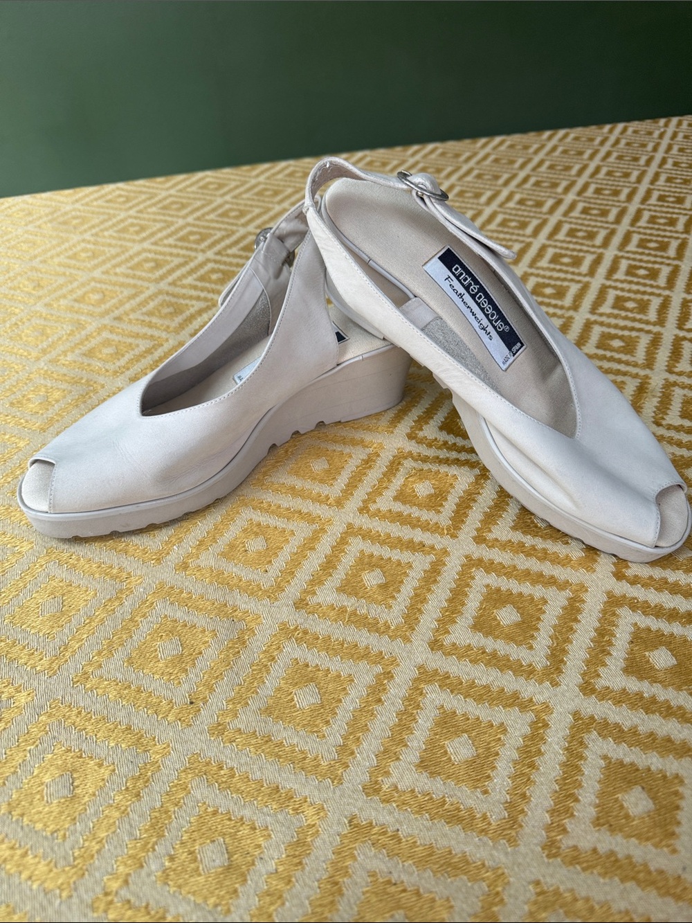 Andre Assous Featherweight wedge sandals